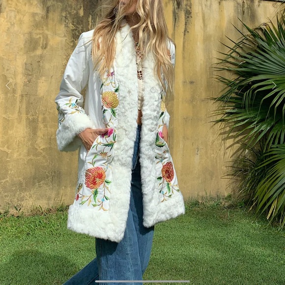 🌼Chasing Unicorns NY Groove Penny Lane Coat - Picture 2 of 14